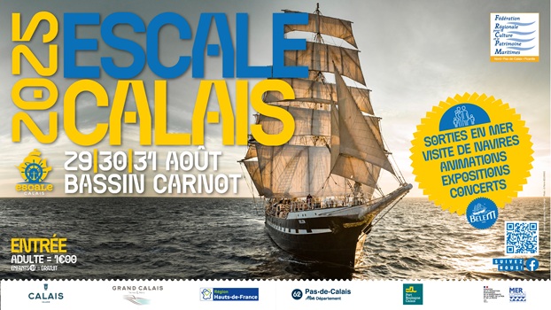 Visuel Escale à Calais 2025