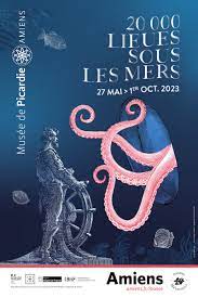 Affiche expo 20.000 lieux sous les mers