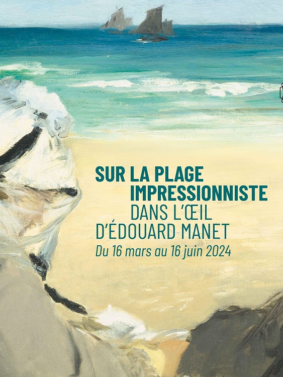 Affiche Sur la plage - Musée de Picardie