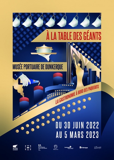 Affiche expo A la table des géants