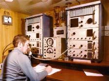 radio de bord chalutier margat 1980