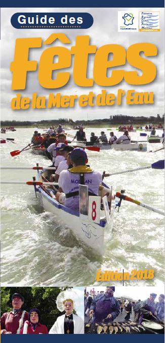 Couverture dépliant Guide des Fêtes de la Mer 2018