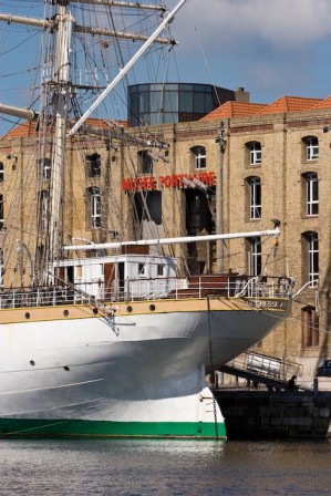 Facade du musée portuaire de Dunkerque - Photo F BERTOUT