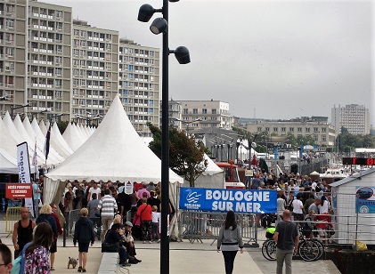 La Côte d'Opale fête la mer 2017, quai Gambetta - FRCPM