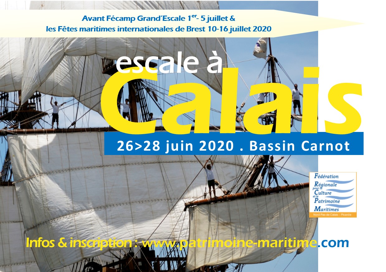 Visuel provisoire Escale à Calais 2020 - FRCPM