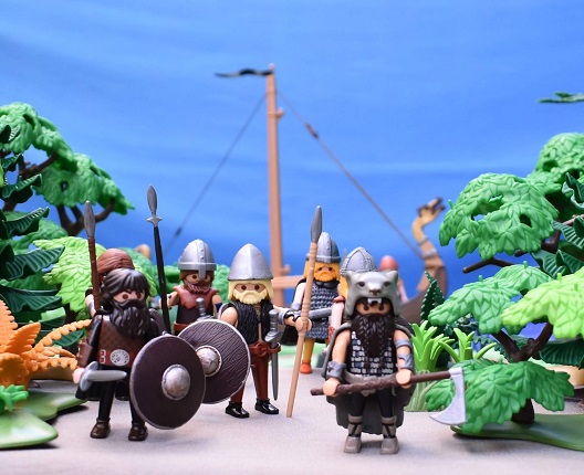 Diorama Playmobil Vikings - DR