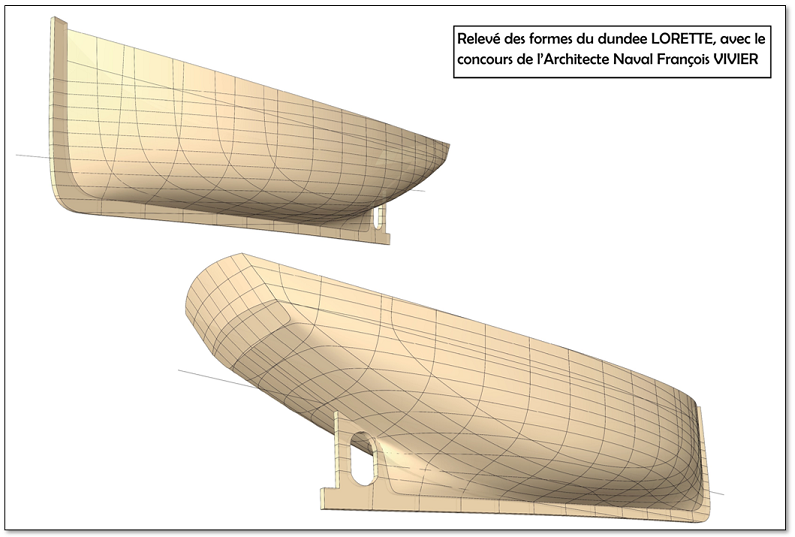 Plan de formes Lorette - F VIVIER